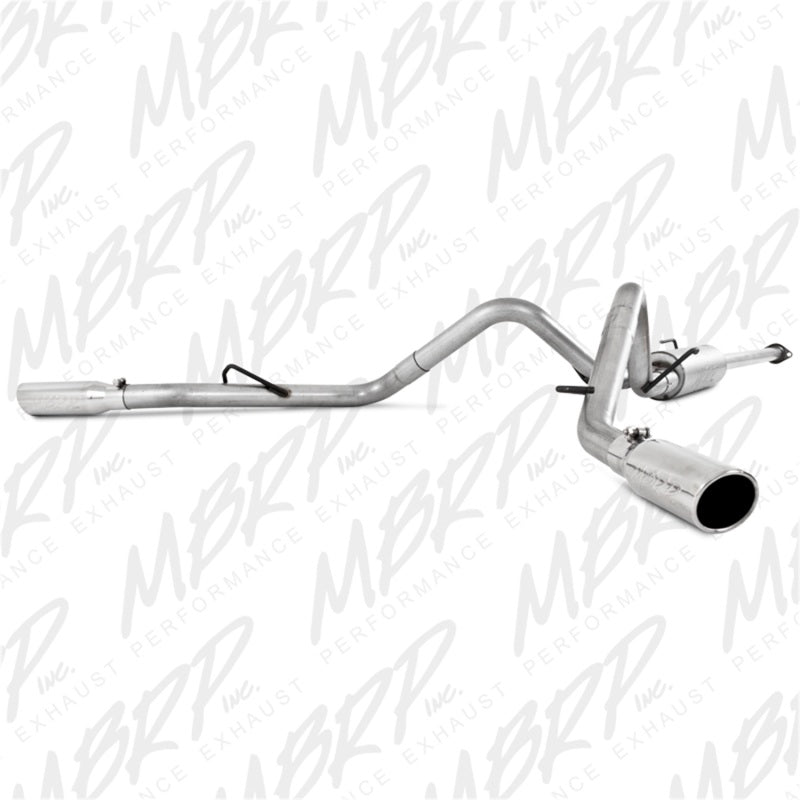 MBRP 05-13 Toyota Tacoma 4.0L EC/CC AL Escape lateral doble dividido Cat Back