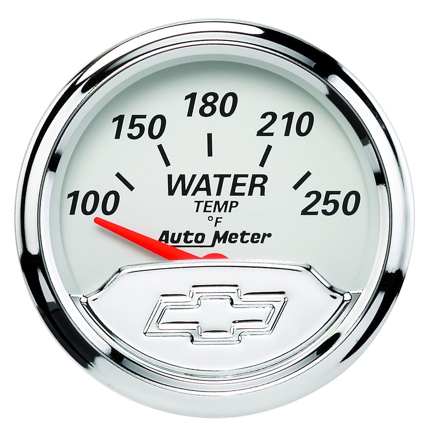 AutoMeter - 2-1/16" WATER TEMPERATURE, 100-250 °F, AIR-CORE, CHEVY VINTAGE (1337-00408)
