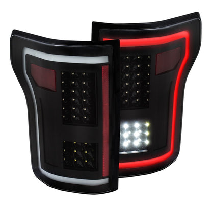ANZO 2015-2017 Ford F-150 LED lanternas traseiras pretas