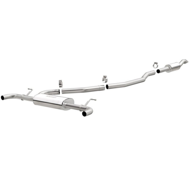 MagnaFlow 13-15 Lincoln MKZ L4 2.0L Turbo Acero inoxidable Cat Back Performance Escape Dual Split Trasero