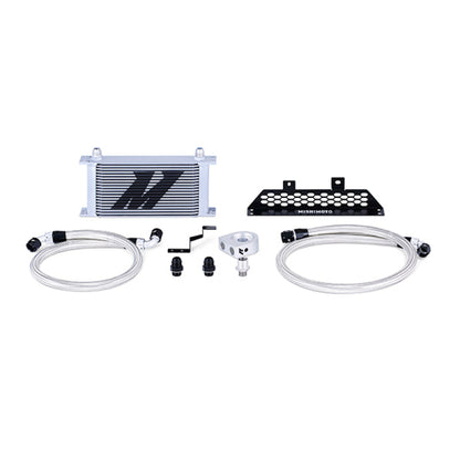 Kit de refrigerador de óleo não termostático Mishimoto 13+ Ford Focus ST - prata