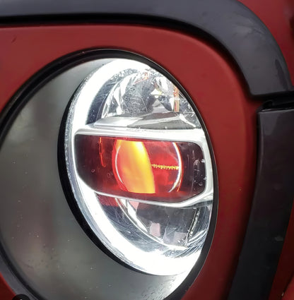 Oracle Jeep Wrangler JL/Gladiator JT Projector Illumination Kit - w/o Controller