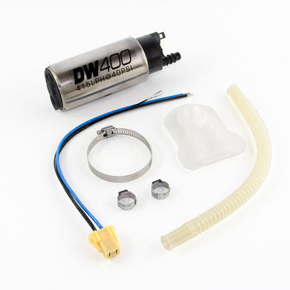 DeatschWerks 92-95 BMW E36 325i 415lph Bomba de combustible en el tanque con kit de instalación 9-1052