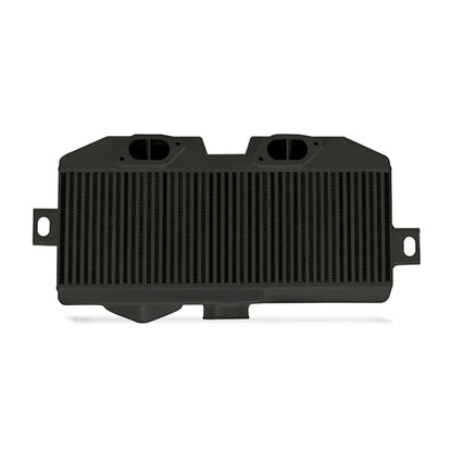 Mishimoto Subaru 08-15 WRX STi Kit de intercooler de montaje superior - Mangueras negras y rojas con recubrimiento de polvo
