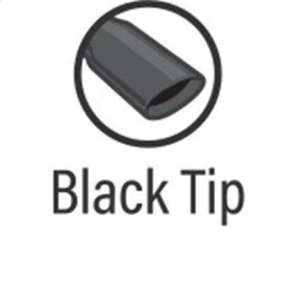 MagnaFlow Black Series Tip W/Clamp 5x20 4 ID BLACK