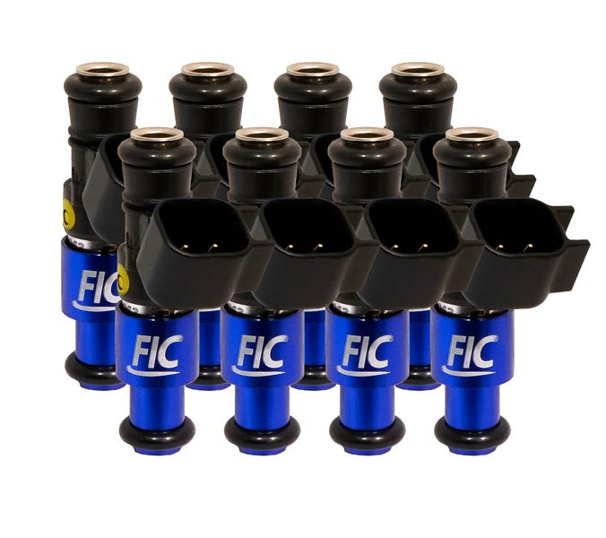 Fuel Injector Clinic - 1440cc (160 lbs/hr at OE 58 PSI fuel pressure) FIC Fuel Injector Clinic Injector Set for 4.8/5.3/6.0 Truck Motors ('99-'06) (High-Z) (IS304-1440H)