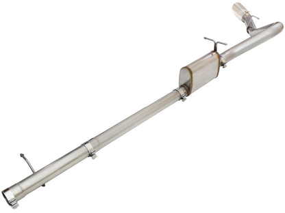 Escape MACHForce XP 3in-3.5in SS Single Side Ext CB w/ Polish Tip 99-04 Ford F-250 V8 5.4L/6.8L