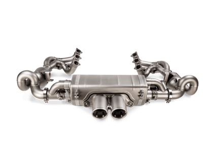 Akrapovic 2021-24 Porsche 911 GT3/GT3 RS (992) Slip-On Race Line (Titanium) w/Titanium Tips