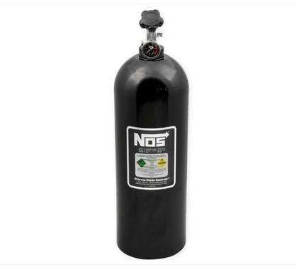 Nitrous Oxide System - NOS Nitrous Bottle 20 lbs. Black Finish
