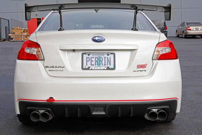 Perrin 15-19 Subaru WRX/STI Kit de Gancho de Remolque (Trasero) - Rojo