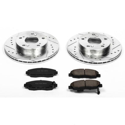 Kit de freio esportivo Power Stop 06-11 Honda Civic Front Z23 Evolution