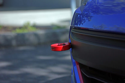 Perrin 18-21 WRX/STI / 13-20 BRZ / 17-20 Toyota 86 Kit de gancho de remolque delantero - rojo