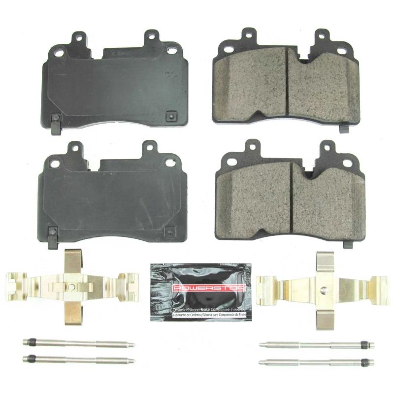 Power Stop 2020 Chevrolet Corvette Delantero Z23 Evolution Sport Pastillas de freno con hardware