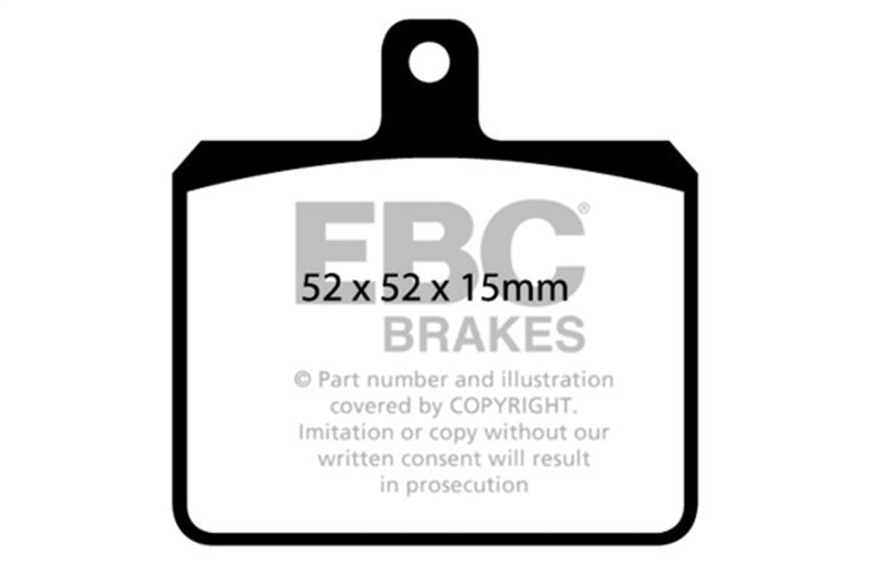 EBC 2018+ Volvo XC40 T4 Ultimax Rear Brake Pads