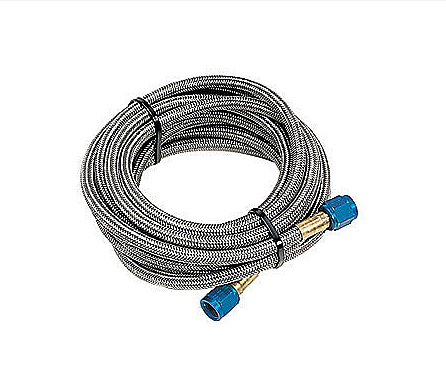 Nitrous Oxide System - NOS Stainless Steel Braided Nitrous Hose -4AN | -4AN Length: 20' (15305NOS)