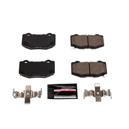 Power Stop 16-19 Cadillac ATS trasero Z23 Evolution Sport Pastillas de freno con hardware
