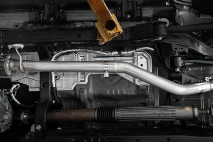 MBRP 21-Up Ford Bronco 2.3L/2.7L EcoBoost 2/4DR T304 Escapamento cat-back de aço inoxidável de alta folga