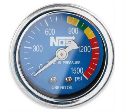 Nitrous Oxide System - NOS Nitrous Pressure Gauge (15924NOS)