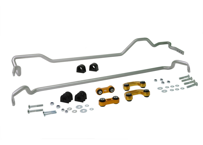 Whiteline 02-03 Subaru Impreza WRX Kit de barra estabilizadora delantera y trasera