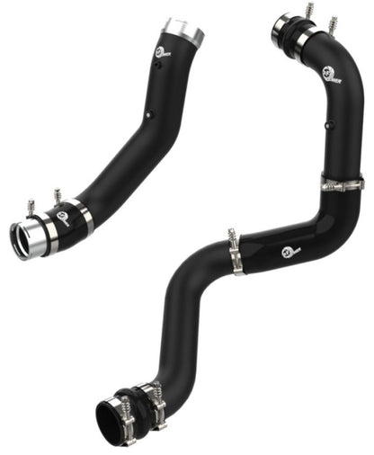 aFe BladeRunner Black 3in Kit de tubo de carga de alumínio 20-21 GM Diesel Trucks V8-6.6L (td) L5P