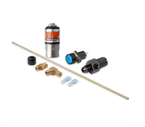 Nitrous Oxide System - NOS Nitrous Purge Valve Kit -6 AN Line [Black Finish] (16032BNOS)