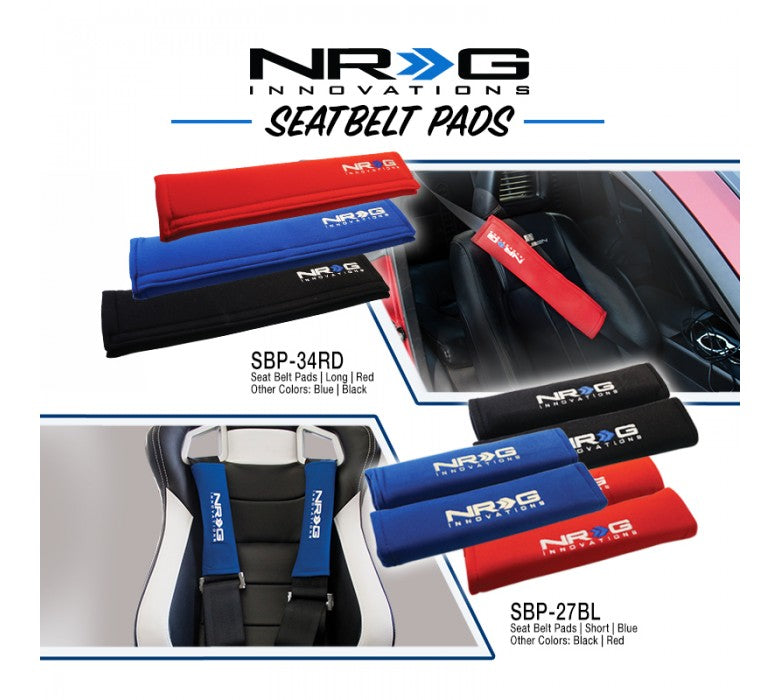 NRG -  Seat Belt Pads - 2 Piece