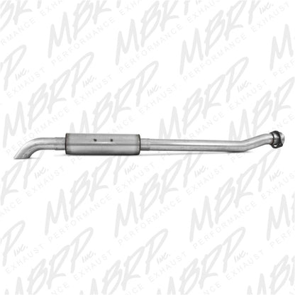 MBRP 11-12 Ford F-150 SVT Raptor 6.2L EC-SB/CC-SB 3.5in Cat Back Single Turn Down Alum Escape