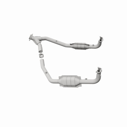 MagnaFlow DF Cat. Conv 97 Land Rover Defender 90 4.0L Y-Pipe Assy / 96-99 Discovery 4.0L Y-Pipe Assy