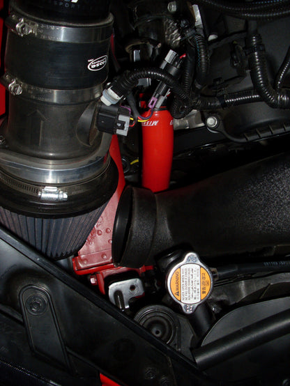 Kit de mangueras de silicona negra Mishimoto 10+ Hyundai Genesis Coupe V6