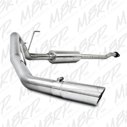 MBRP 2009 Ford F-150 EC-no 8 camas/CC-todas las camas Cat Back Single Side