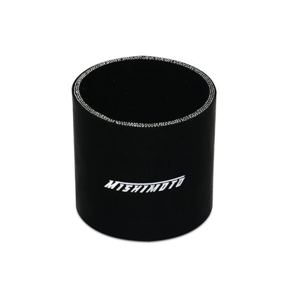 Acoplador recto negro Mishimoto de 2,5 pulgadas