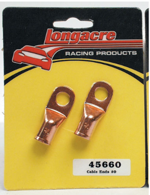 Longacre Racing - Cabo da bateria termina todo em cobre (45660)