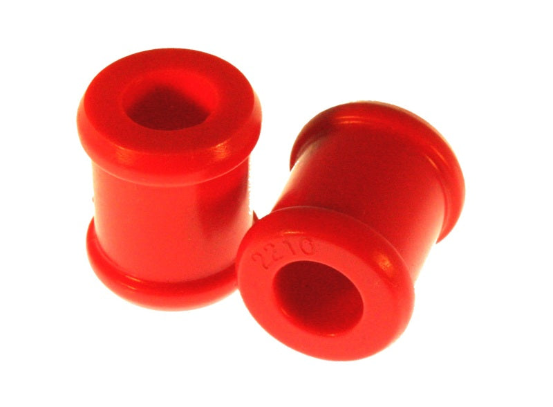 Conjunto de buchas de choque vermelho universal de suspensão de energia - se encaixa em olhos fixos padrão 3/4 pol ID x 1-1/16 pol OD