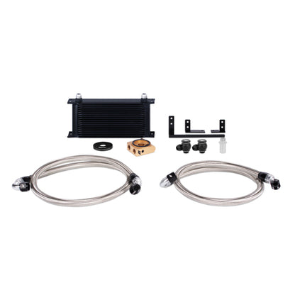 Mishimoto 2016+ Mazda Miata Kit termostático de enfriador de aceite - Negro
