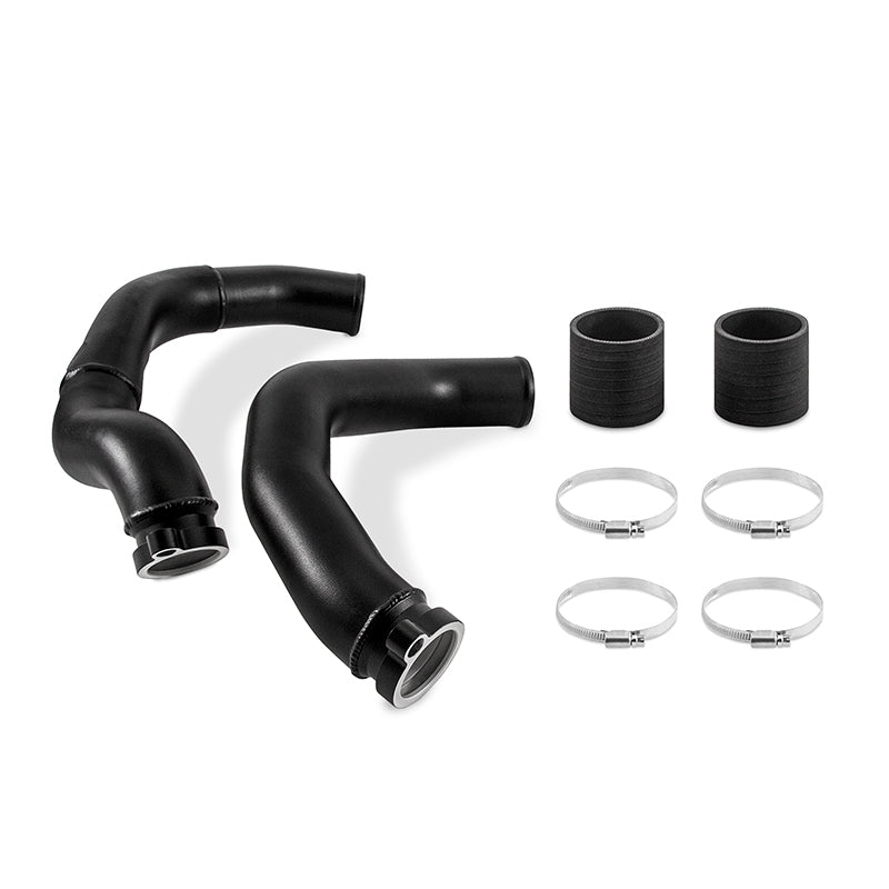 Mishimoto 2015+ BMW F8X M3/M4 Kit de tubería de carga - Negro arrugado