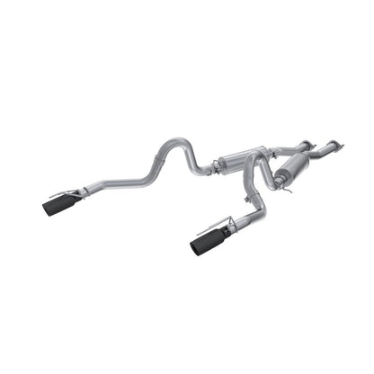 MBRP 99-04 Ford Mustang GT 4.6L 2.5in. Parte trasera doble dividida AL Cat Back con 3.5in. Negro de doble pared. Consejos
