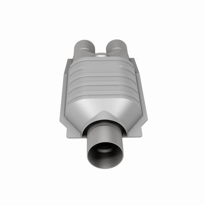 MagnaFlow Universal Catalytic Converter 2inch Inlet/2.5inch Outlet Dual/Single Oval Shape