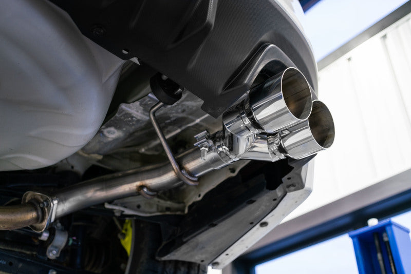 MBRP 15-19 Subaru WRX 2.0L/STI 2.5L 2.5in Salida trasera doble dividida con puntas de 3.5in - T304