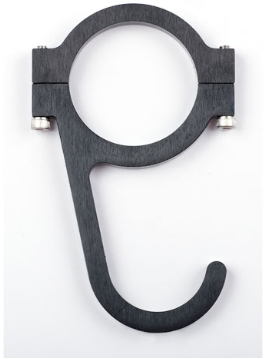 Longacre Racing - Gancho para capacete serve para barra de rolagem de 1-3/4" (22570)