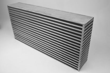 Núcleo do intercooler de placa e barra de alto desempenho CSF ​​- 25 pol. C x 12 pol. A x 4,5 pol. L