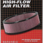K&N Marine 8in ID x 9in OD x 3in H Round Straight Flame Arrestor