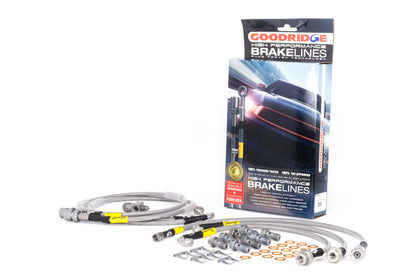 Goodridge 99-03 Chevy Silverado 2WD 2DR Ext Cab con líneas de freno de dirección 2W
