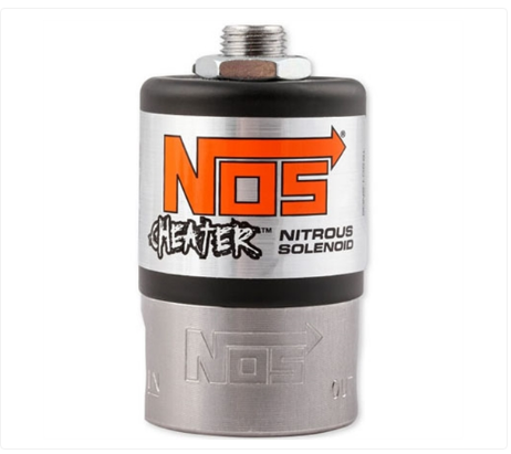 Sistema de óxido nitroso - NOS Cheater Nitrous Solenoide Acabado en negro (18000BNOS)