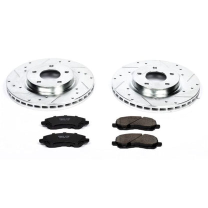 Power Stop 11-14 Chrysler 200 Delantero Z23 Evolution Sport Kit de Freno