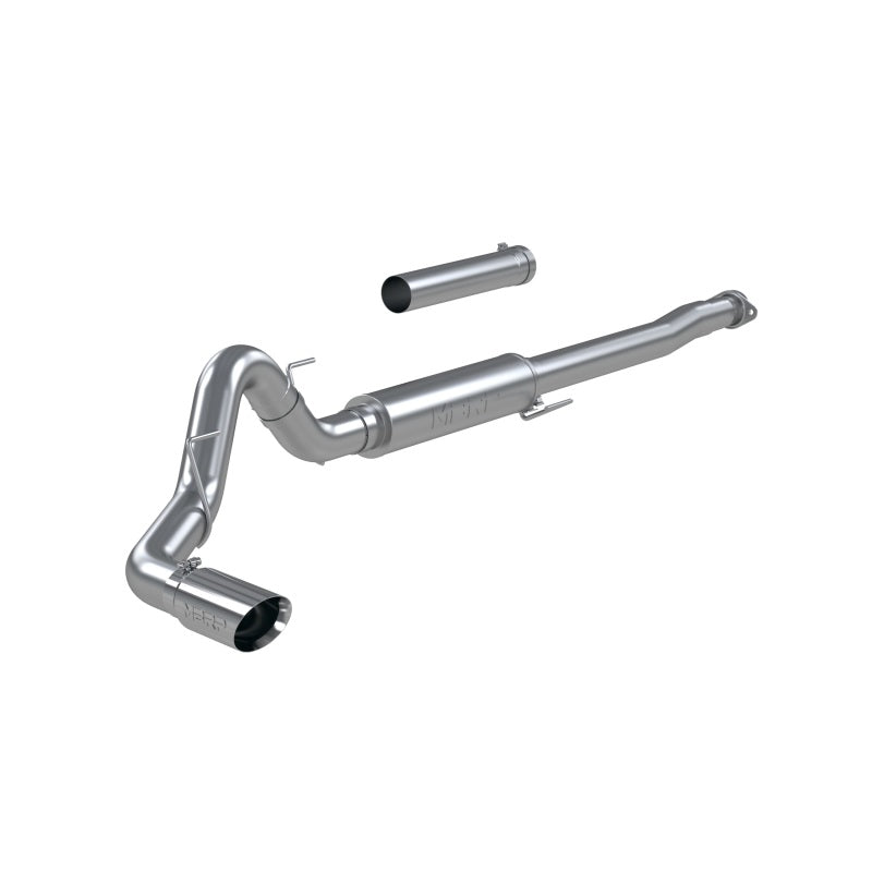 MBRP 2021+ Ford F150 2.7L/3.5L/5.0L 4in T304 Cat-Back de acero inoxidable - VERSIÓN DE CARRERA