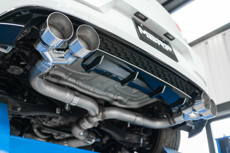 MBRP 15-19 VW Golf R 3 pol Cat Back Escape de saída única Pro Series com exclusão de válvula - T304