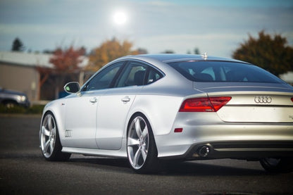 Escape AWE Tuning Audi C7 A7 3.0T Touring Edition - saída dupla Diamond Black Tips