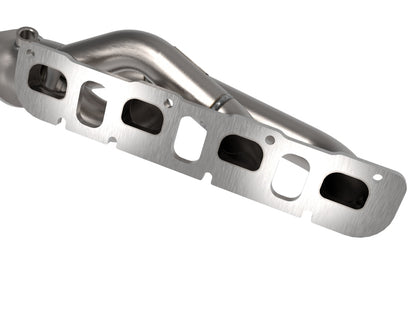 aFe 21-22 Jeep Wrangler 392 Twisted Steel Header 1-7/8 IN a 2-3/4 IN 304 w/ Raw Finish