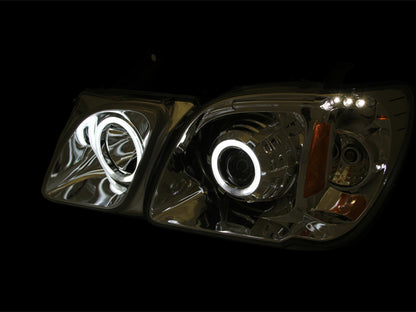 ANZO 1998-2007 Lexus Lx470 Projetor Faróis com Halo Chrome (CCFL)
