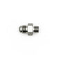 DeatschWerks 6AN Male Flare to M12 X 1.5 Male Metric Adapter (Incl Washer) - Anodized Matte Black